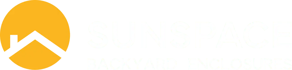 Sunspace Backyard Enclousures White logo